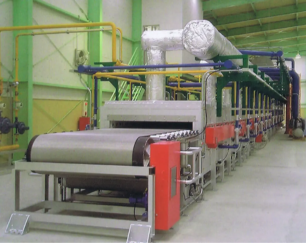 メッシュベルトキルン