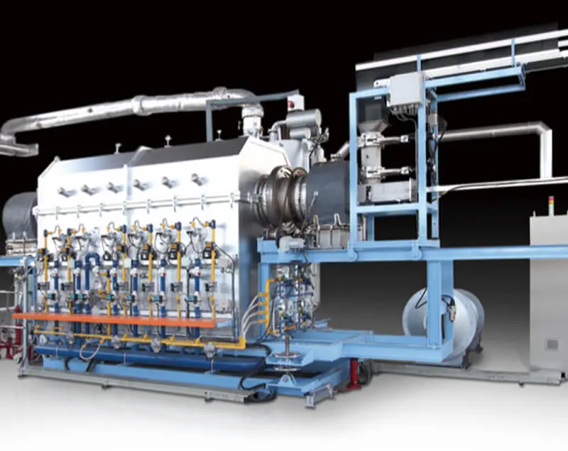 過熱水蒸気処理ロータリキルン