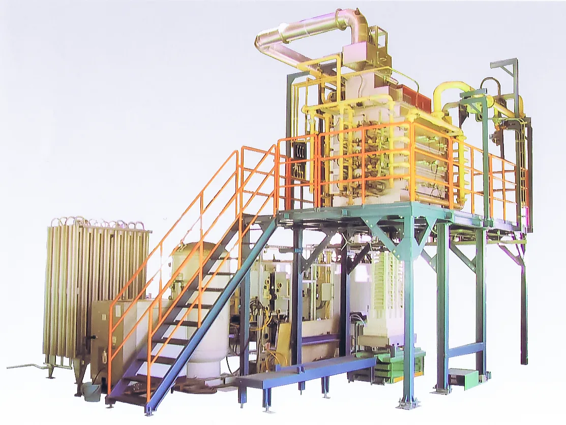 台車昇降式キルン