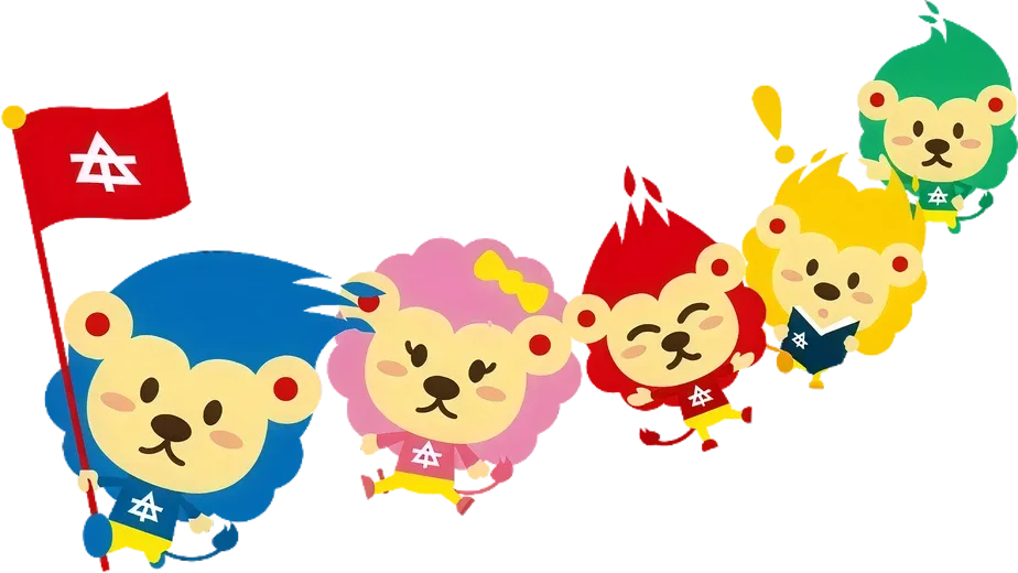 高砂工業キャラクターたち